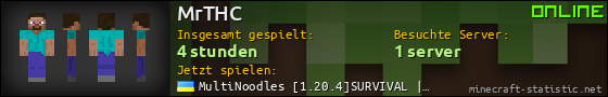 Benutzerleisten 560x90 für MrTHC
