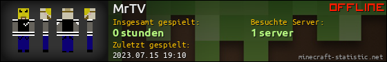Benutzerleisten 560x90 für MrTV