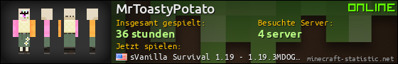 Benutzerleisten 560x90 für MrToastyPotato