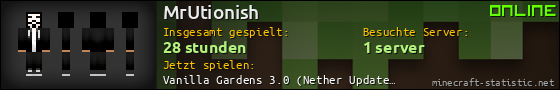 Benutzerleisten 560x90 für MrUtionish