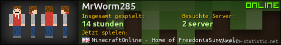 Benutzerleisten 560x90 für MrWorm285