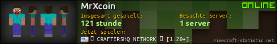 Benutzerleisten 560x90 für MrXcoin