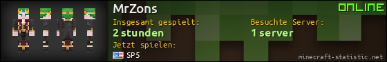 Benutzerleisten 560x90 für MrZons