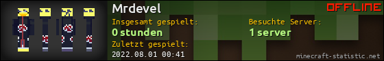 Benutzerleisten 560x90 für Mrdevel