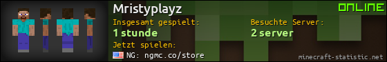 Benutzerleisten 560x90 für Mristyplayz