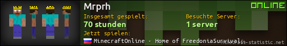 Benutzerleisten 560x90 für Mrprh