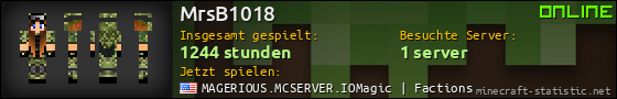 Benutzerleisten 560x90 für MrsB1018
