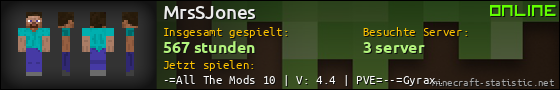Benutzerleisten 560x90 für MrsSJones