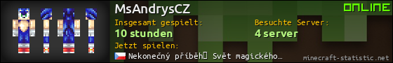 Benutzerleisten 560x90 für MsAndrysCZ
