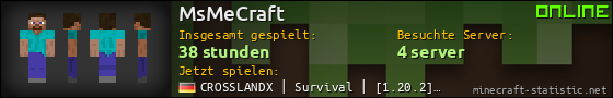 Benutzerleisten 560x90 für MsMeCraft