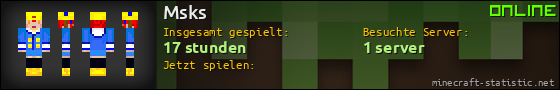 Benutzerleisten 560x90 für Msks