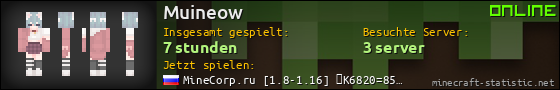 Benutzerleisten 560x90 für Muineow