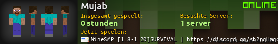 Benutzerleisten 560x90 für Mujab