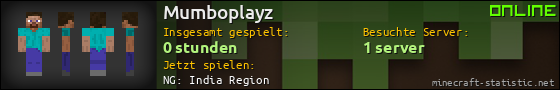 Benutzerleisten 560x90 für Mumboplayz