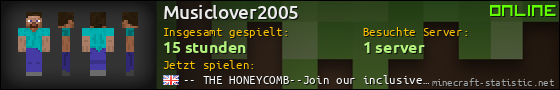 Benutzerleisten 560x90 für Musiclover2005