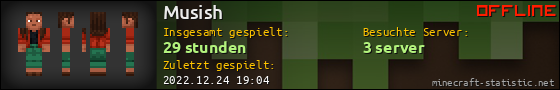 Benutzerleisten 560x90 für Musish