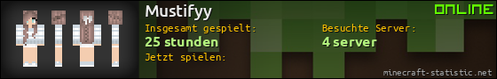 Benutzerleisten 560x90 für Mustifyy