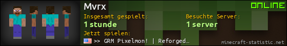 Benutzerleisten 560x90 für Mvrx