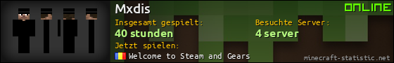 Benutzerleisten 560x90 für Mxdis