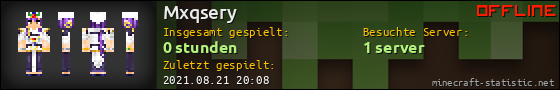 Benutzerleisten 560x90 für Mxqsery