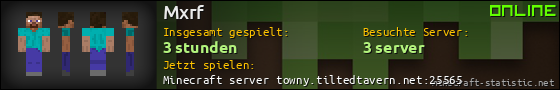 Benutzerleisten 560x90 für Mxrf