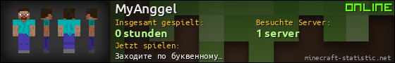 Benutzerleisten 560x90 für MyAnggel