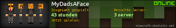 Benutzerleisten 560x90 für MyDadsAFace