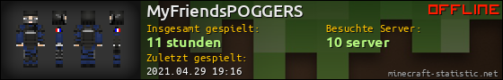 Benutzerleisten 560x90 für MyFriendsPOGGERS