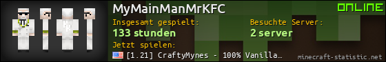 Benutzerleisten 560x90 für MyMainManMrKFC