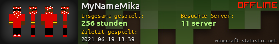 Benutzerleisten 560x90 für MyNameMika