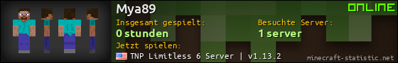 Benutzerleisten 560x90 für Mya89