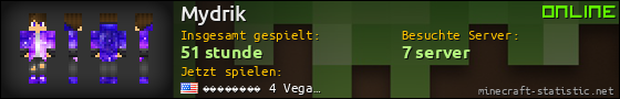 Benutzerleisten 560x90 für Mydrik