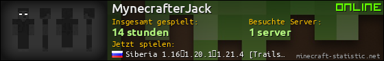 Benutzerleisten 560x90 für MynecrafterJack