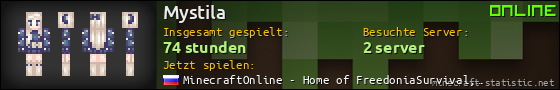Benutzerleisten 560x90 für Mystila