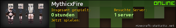 Benutzerleisten 560x90 für MythicxFire