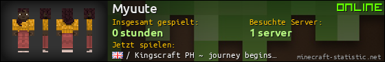 Benutzerleisten 560x90 für Myuute