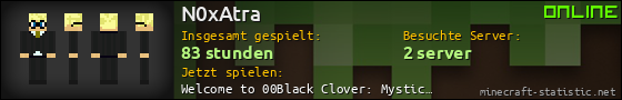 Benutzerleisten 560x90 für N0xAtra