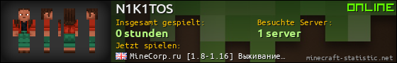 Benutzerleisten 560x90 für N1K1TOS