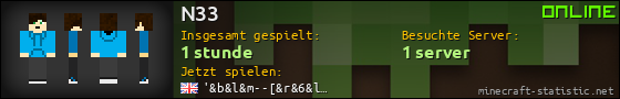 Benutzerleisten 560x90 für N33