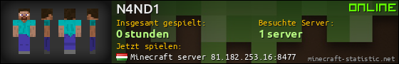 Benutzerleisten 560x90 für N4ND1