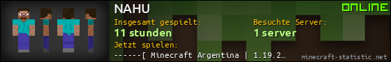 Benutzerleisten 560x90 für NAHU