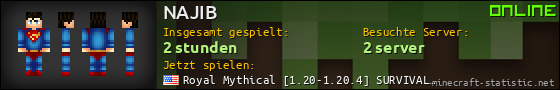 Benutzerleisten 560x90 für NAJIB