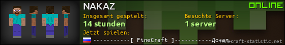 Benutzerleisten 560x90 für NAKAZ