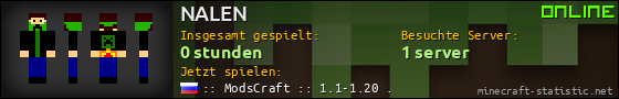 Benutzerleisten 560x90 für NALEN