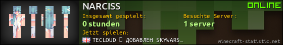 Benutzerleisten 560x90 für NARCISS