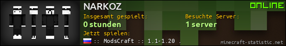 Benutzerleisten 560x90 für NARKOZ