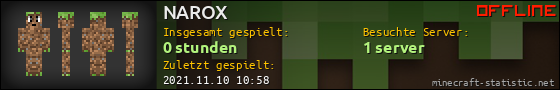 Benutzerleisten 560x90 für NAROX