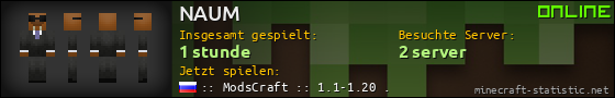 Benutzerleisten 560x90 für NAUM