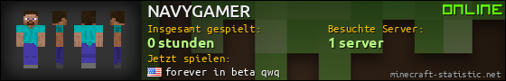 Benutzerleisten 560x90 für NAVYGAMER
