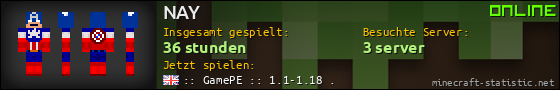 Benutzerleisten 560x90 für NAY